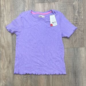 Epic Threads Purple Short Sleeve Tee Textured Hem